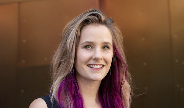 portrait of Mara, senior designer and photographer